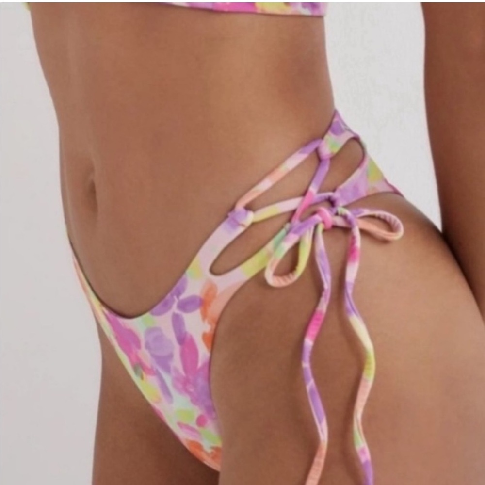 For Love & Lemons Sydney Brazilian Bikini Bottoms - XL